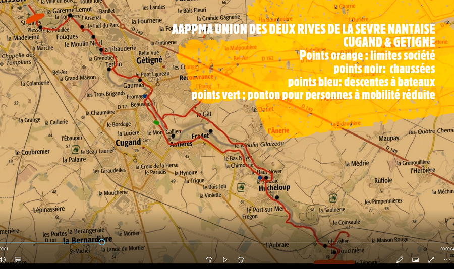 Carte AAPPMA